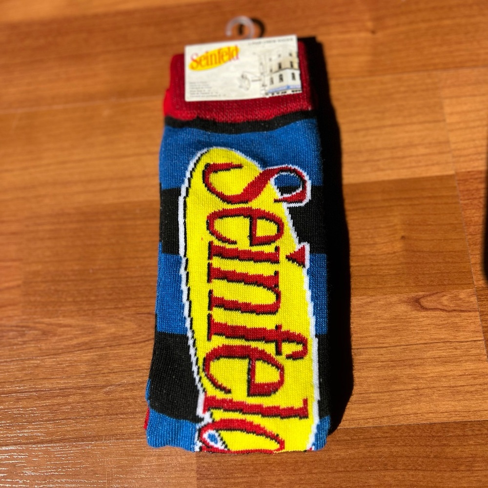 🚨 3 for $15 🚨 Seinfeld Themed Socks